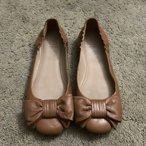 Tory Burch Flats Nude Color